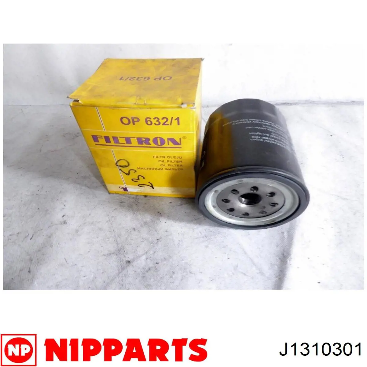J1310301 Nipparts filtro de aceite