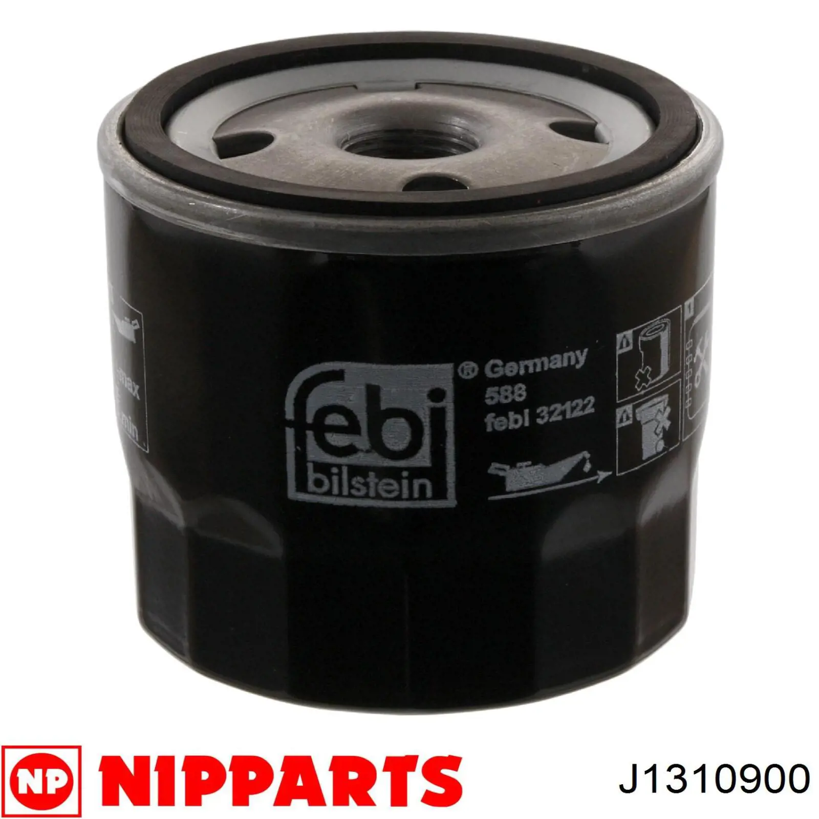 J1310900 Nipparts filtro de aceite