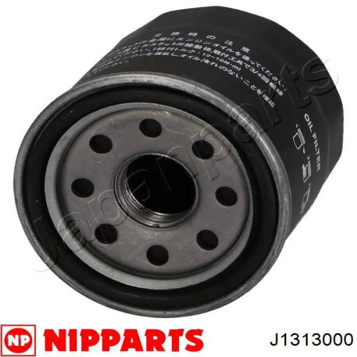 J1313000 Nipparts filtro de aceite