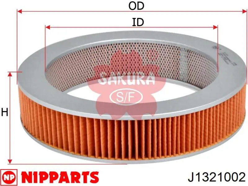Filtro de aire 2774400 UFI