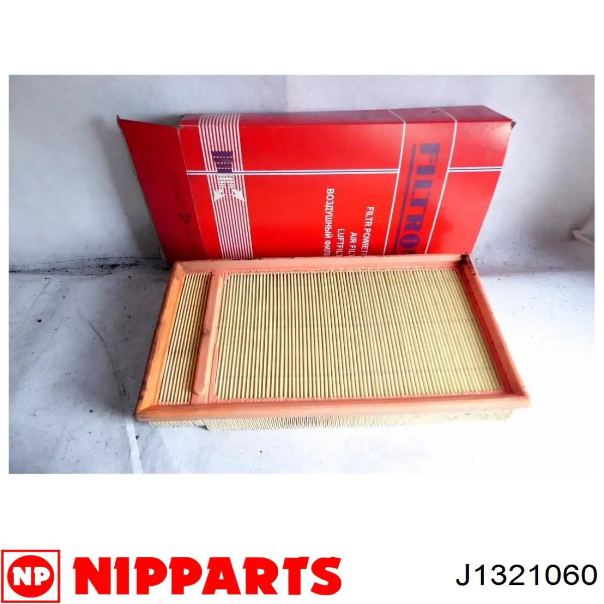 J1321060 Nipparts filtro de aire