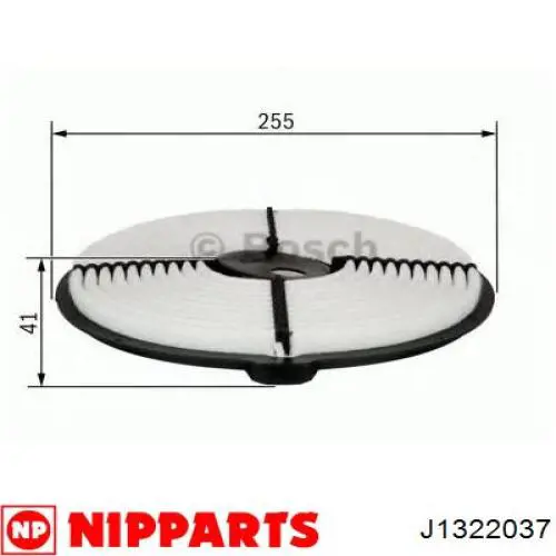 178011506083 Toyota Filtro de aire de motor