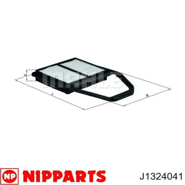J1324041 Nipparts filtro de aire