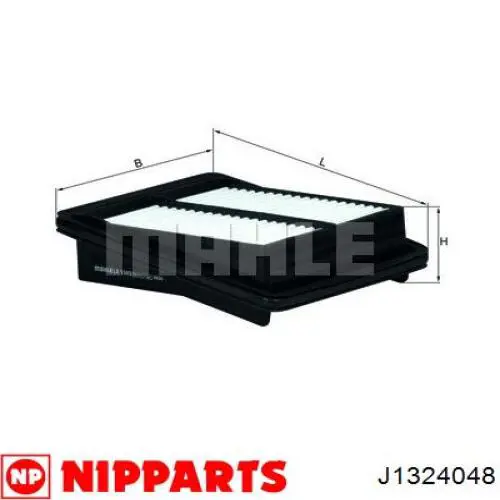 J1324048 Nipparts filtro de aire