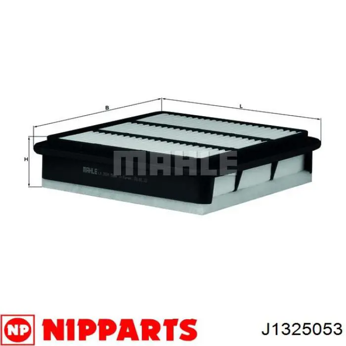 J1325053 Nipparts filtro de aire