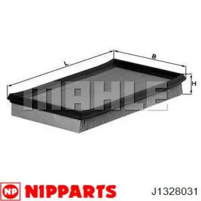 J1328031 Nipparts filtro de aire