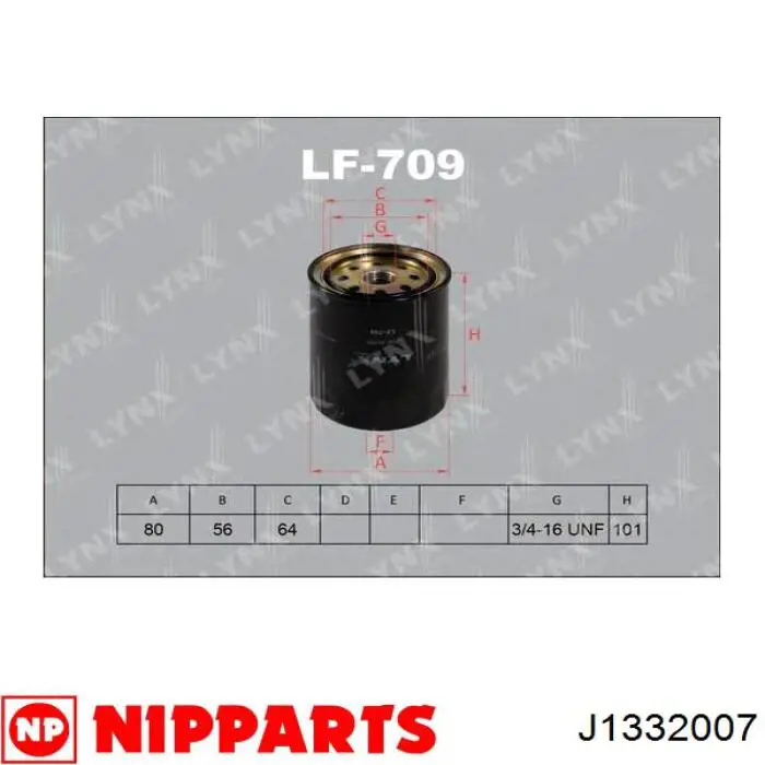 Filtro de gasoil Isuzu 2906549100