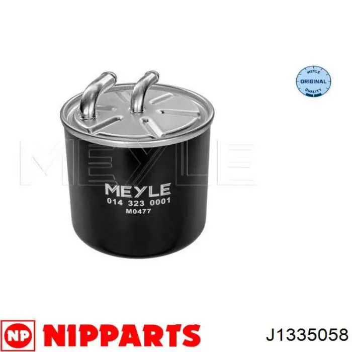 Filtro combustible Nipparts J1335058 precio, desde 16,09 EUR