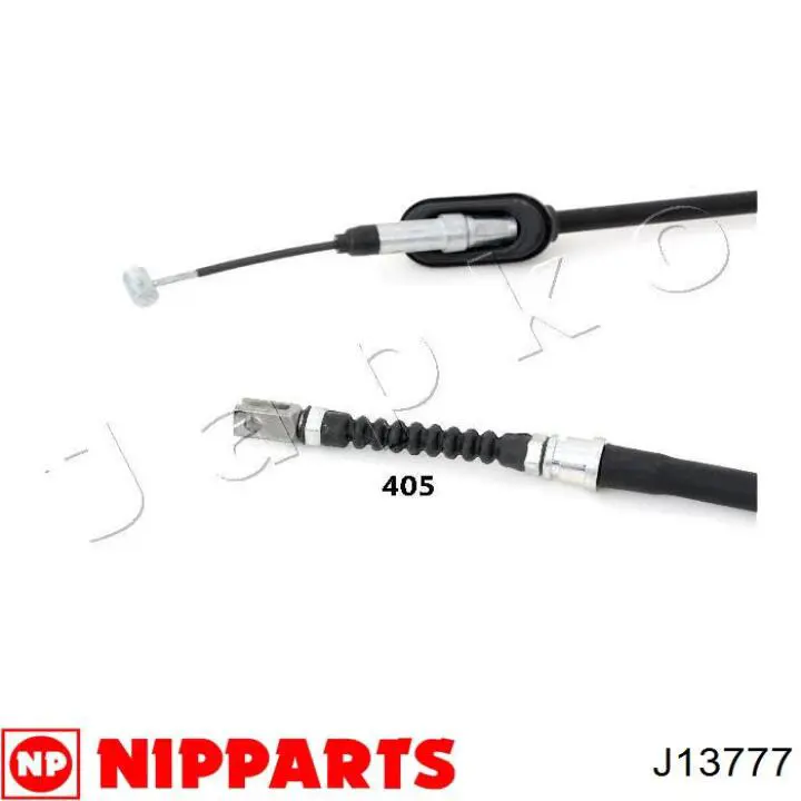 J13777 Nipparts cable de freno de mano trasero izquierdo