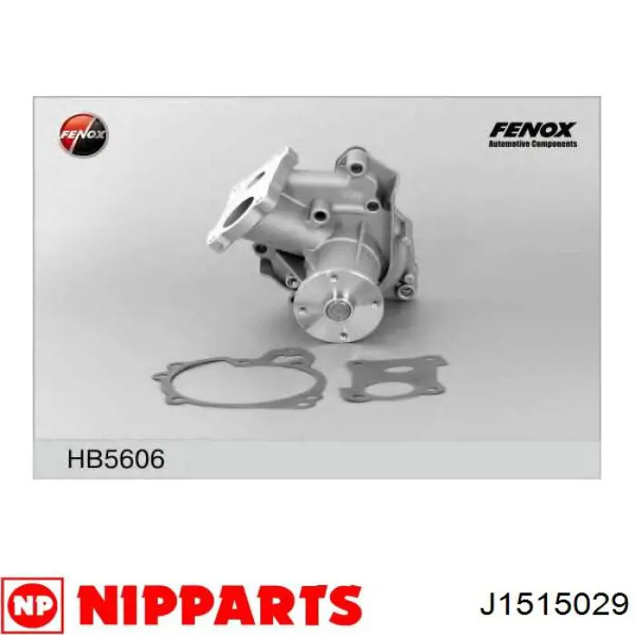 Motor de agua Nipparts J1515029