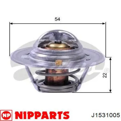 J1531005 Nipparts termostato