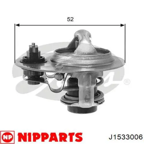Termostato BP6F15171 Mazda