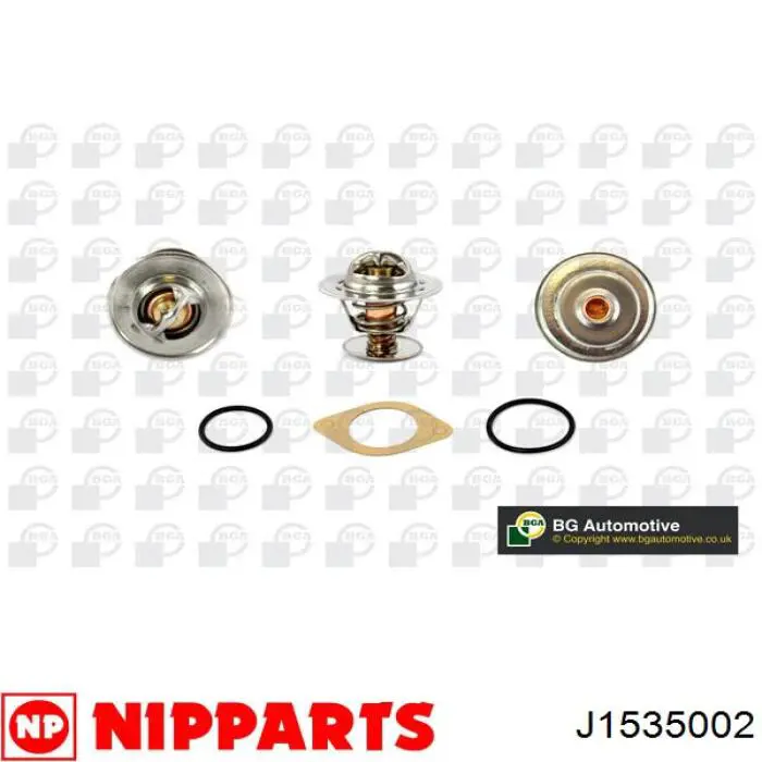 J1535002 Nipparts termostato, refrigerante