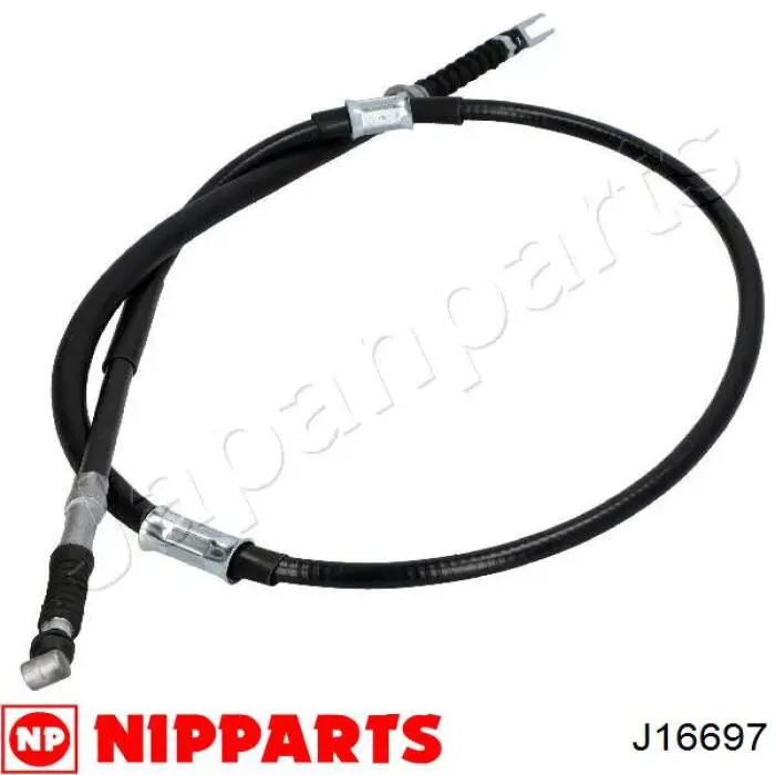 J16697 Nipparts cable de freno de mano trasero izquierdo