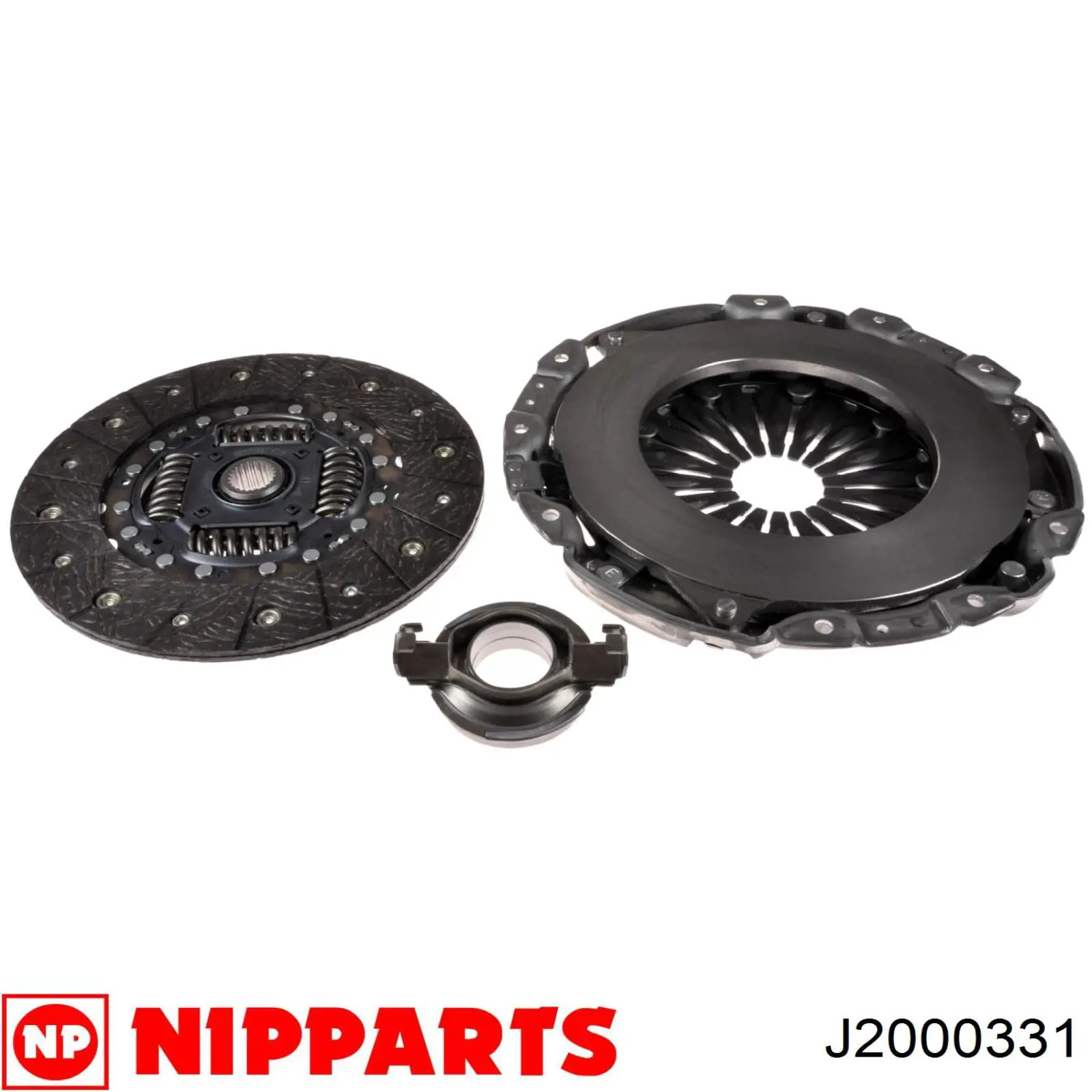 J2000331 Nipparts kit de embrague (3 partes)