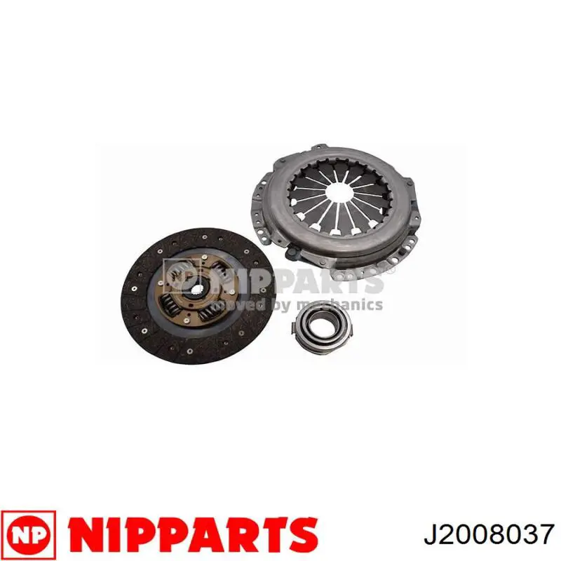 J2008037 Nipparts kit de embrague (3 partes)