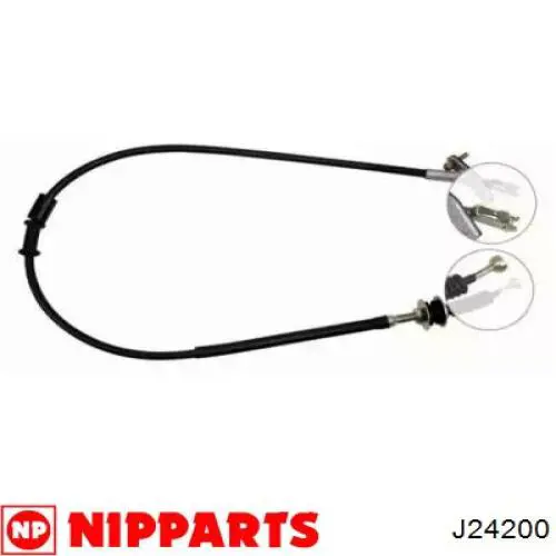 J24200 Nipparts cable de embrague