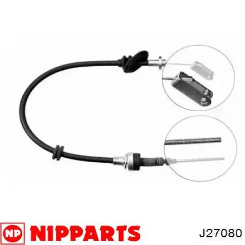 Cable de embrague Nipparts J27080 precio, desde 20,20 EUR