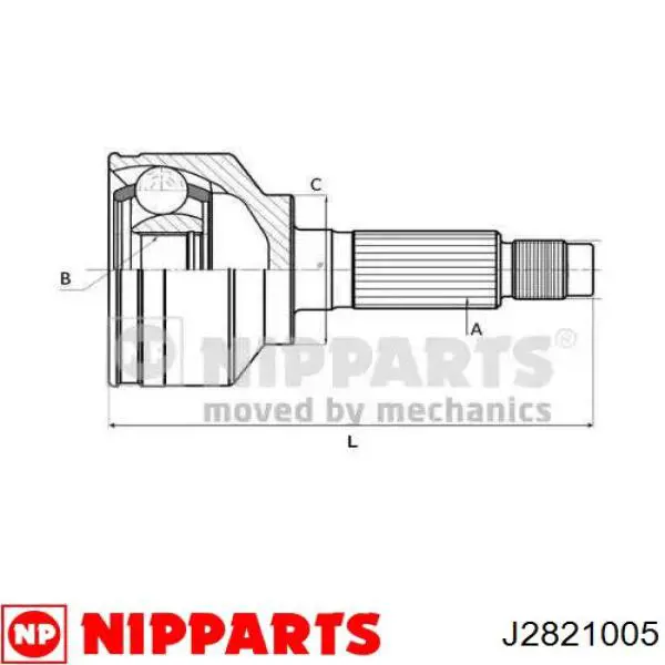 Comprar J2821005 Nipparts Junta homocinetica