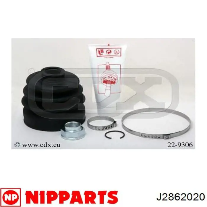 Fuelle semieje delantero exterior Japan Parts KB243