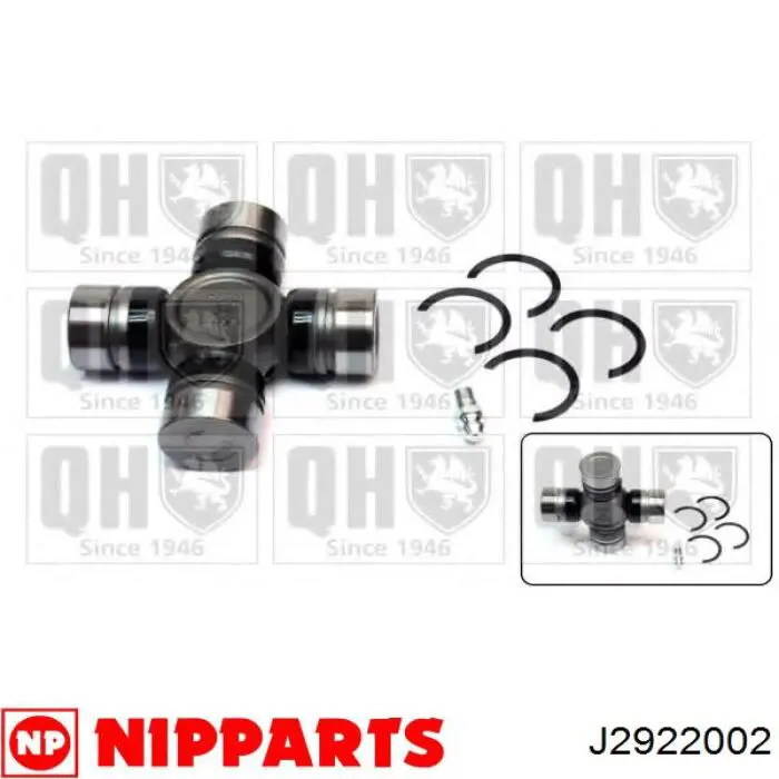 J2922002 Nipparts Cruceta transmision