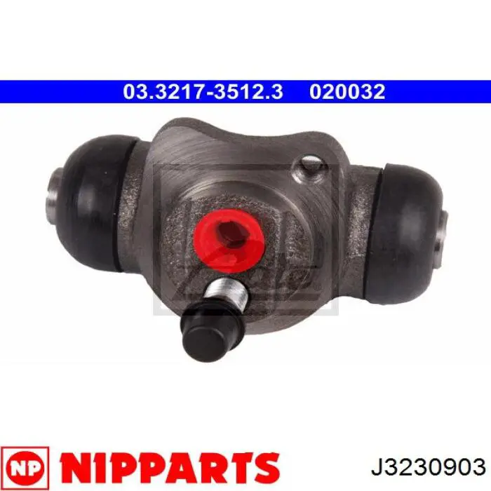 J3230903 Nipparts cilindro de freno de rueda trasero