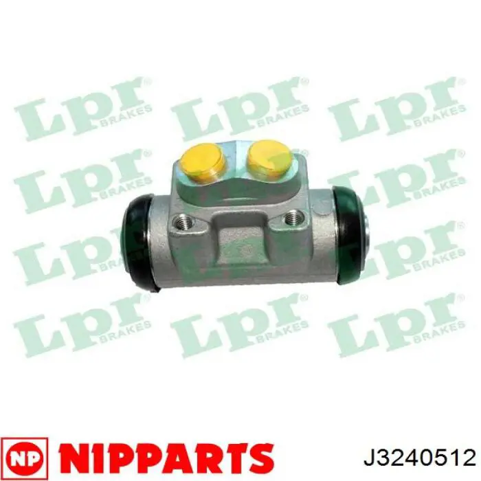 J3240512 Nipparts cilindro de freno de rueda trasero