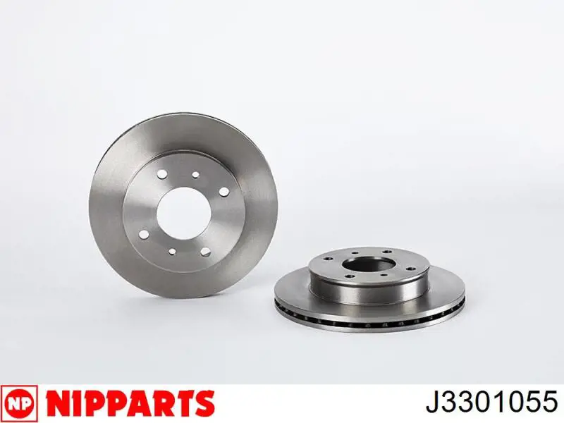 J3301055 Nipparts disco de freno delantero