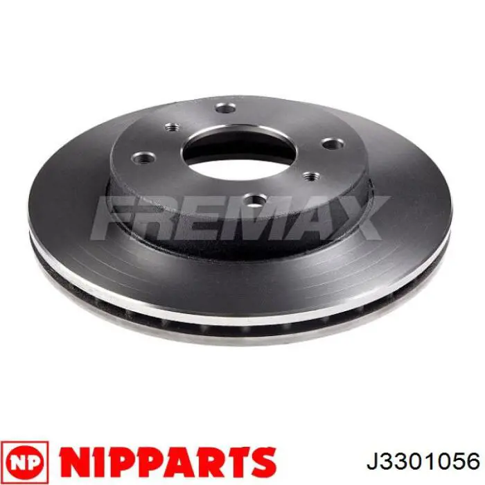 Disco de freno J3301056 Nipparts