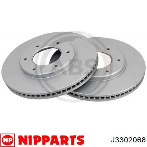 Disco de freno delantero Toyota 4351226090