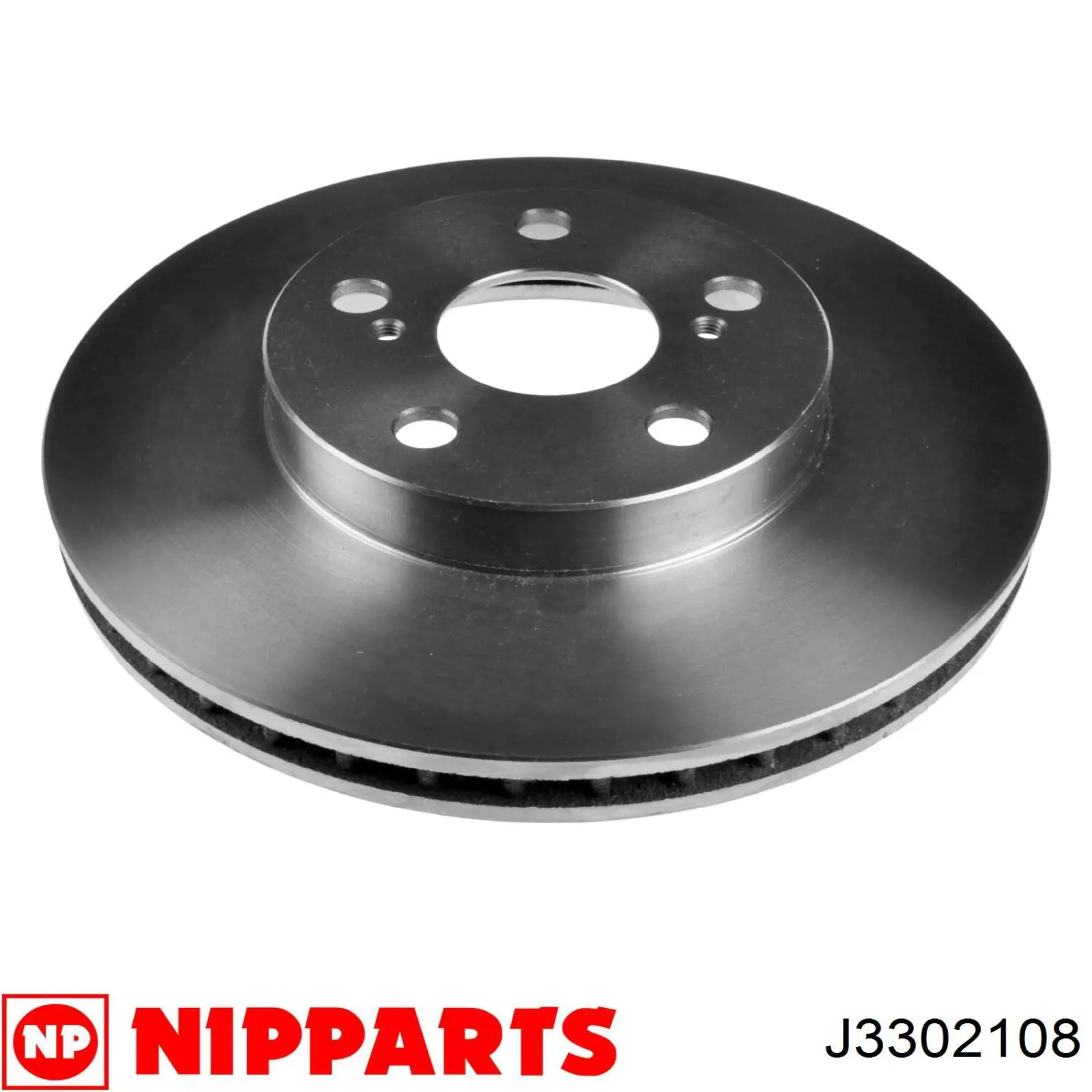 J3302108 Nipparts disco de freno delantero