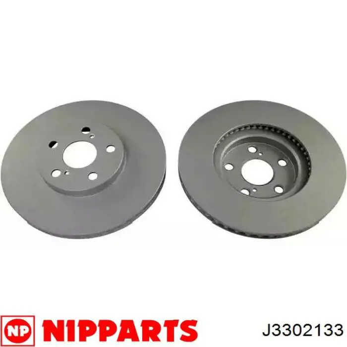 Disco de freno delantero Toyota 4351202110