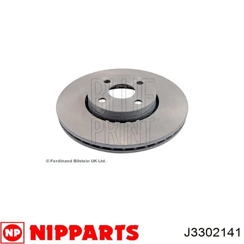 Disco de freno DI219C Japan Parts