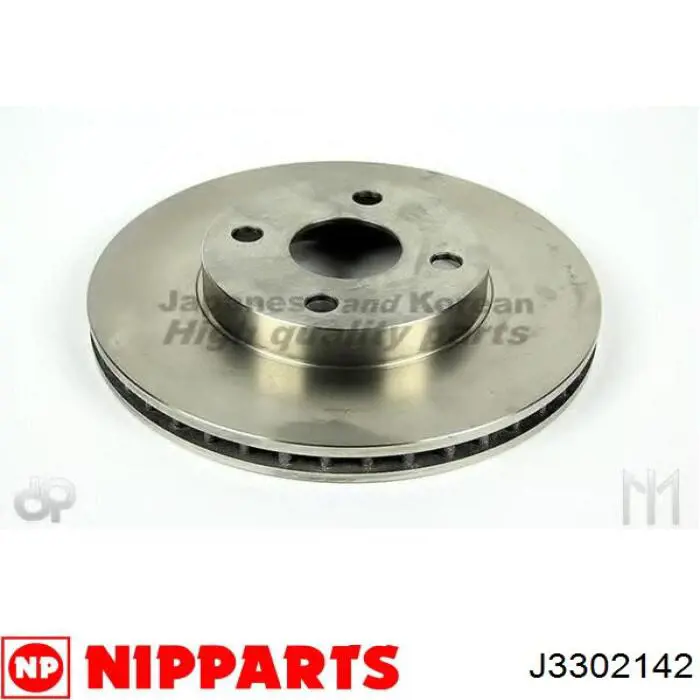 Disco de freno DI208C Japan Parts