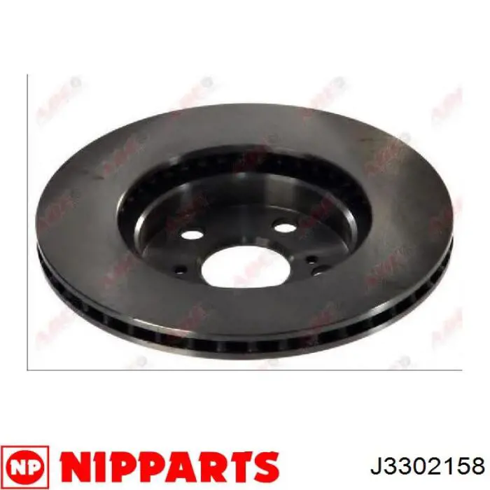 Freno de disco delantero Toyota Prius NHW20