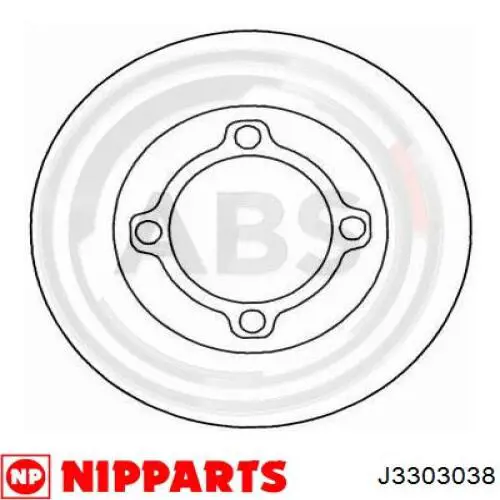 Disco de freno delantero Hyundai/Kia DA0133251