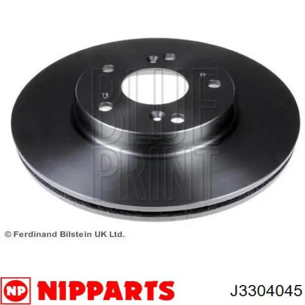 J3304045 Nipparts disco de freno delantero