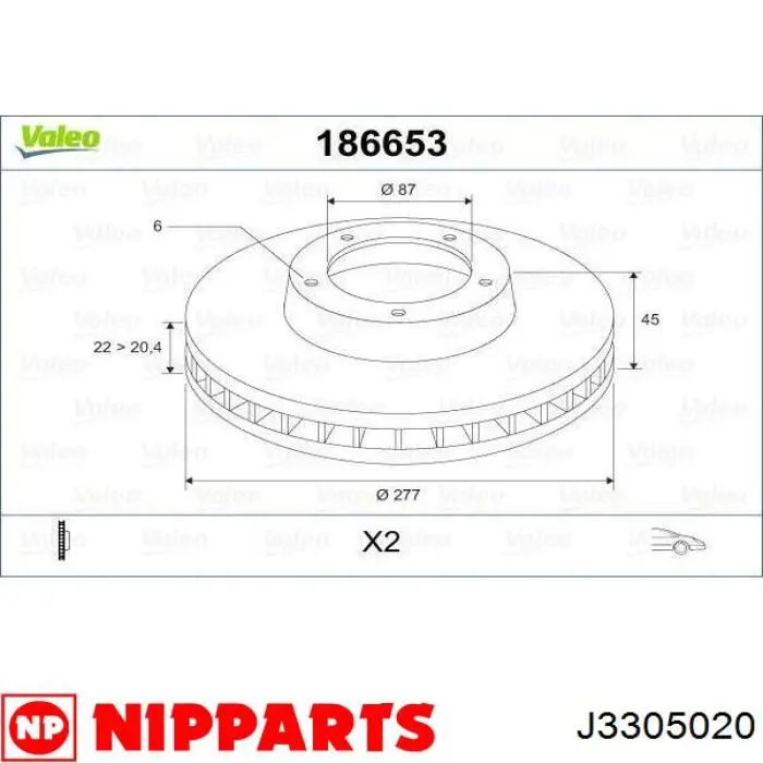 Comprar SHB403101 Hyundai/Kia Freno de disco delantero