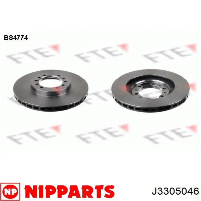 Disco de freno MB928120 Mitsubishi