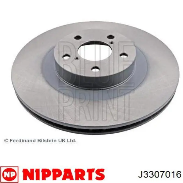 Disco de freno delantero Jurid/Bendix BDS1644