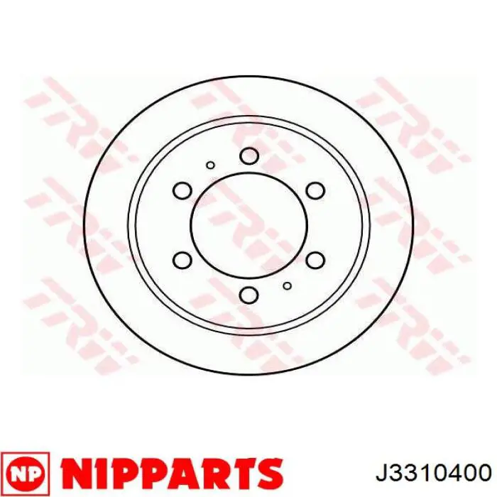Comprar DPS99C Japan Parts Disco de freno trasero