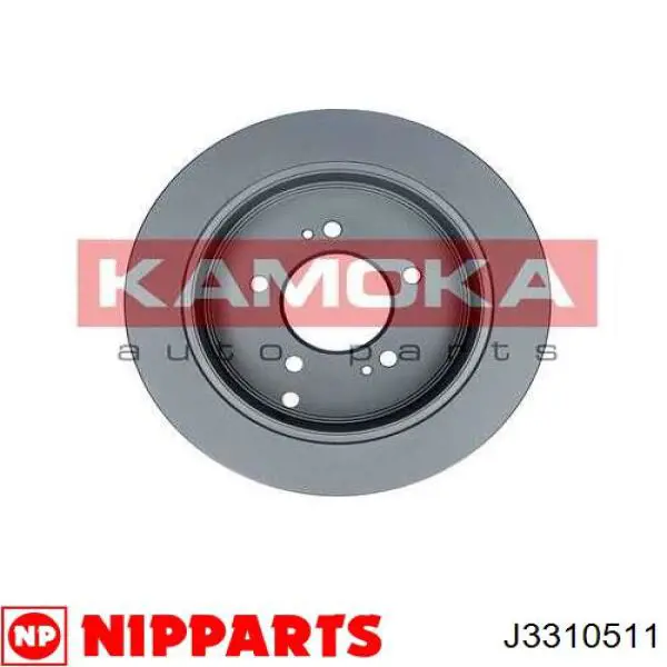 Disco de freno trasero Nipparts J3310511 precio, desde 36,02 EUR