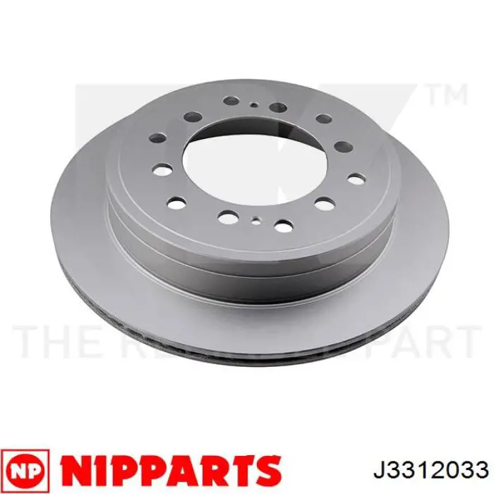 Disco de freno trasero 4243160130 Toyota