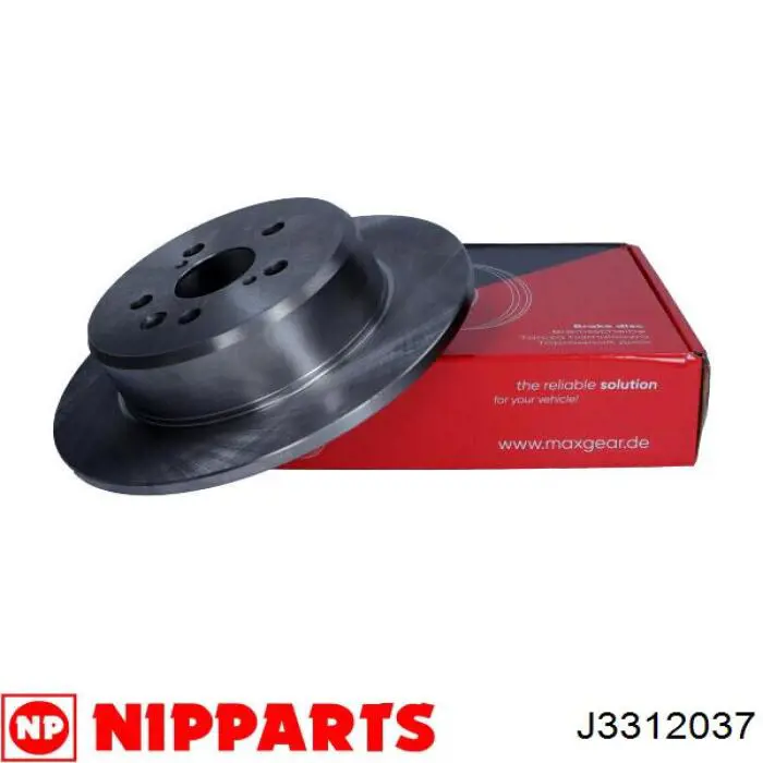 J3312037 Nipparts disco de freno trasero