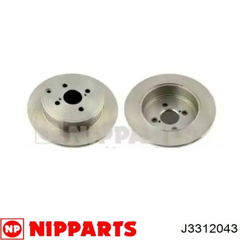 Frenos traseros Japan Parts DP215C