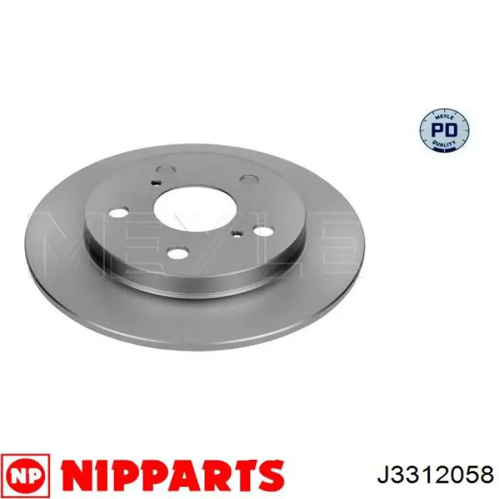 Comprar BDS1494 Jurid/Bendix Disco de freno trasero