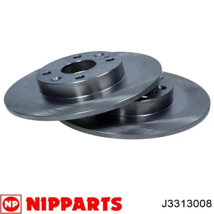 Disco de freno trasero Mazda 323 BG