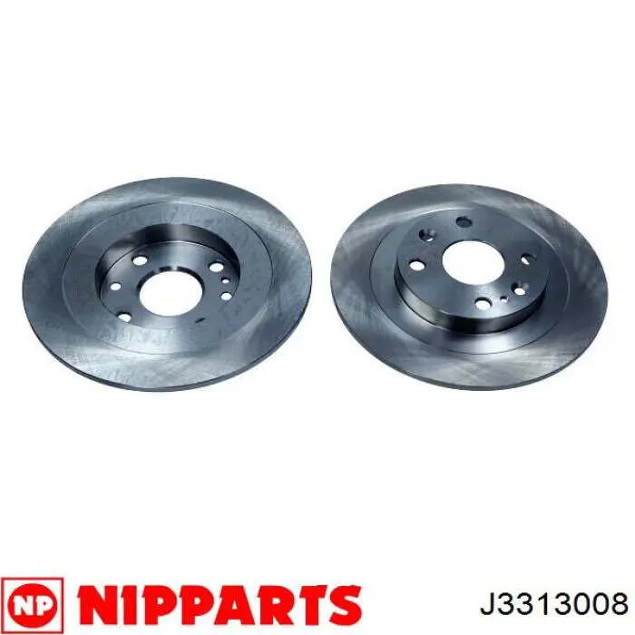 Disco de freno trasero Mazda 323 BG