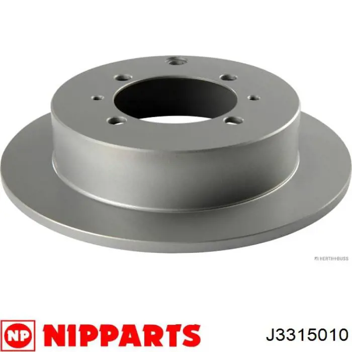 J3315010 Nipparts Frenos traseros