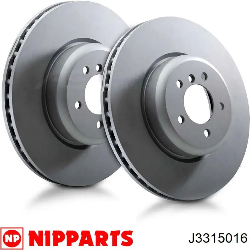 Disco de freno trasero Nipparts J3315016 precio, desde 31,20 EUR